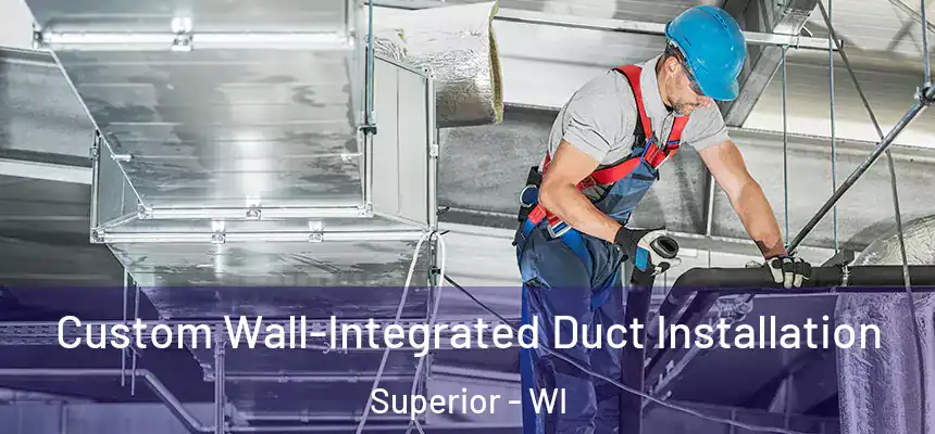 Custom Wall-Integrated Duct Installation Superior - WI